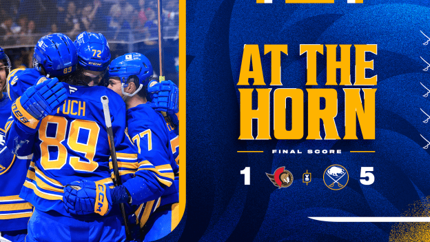 At the Horn | Sabres 5 - Senators 1