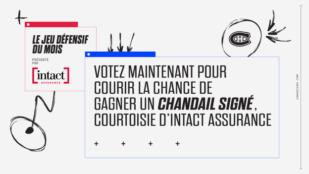 Le jeu défensif du mois présenté par Intact Assurance