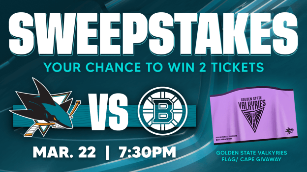 Sharks x Valkyries Sweepstakes
