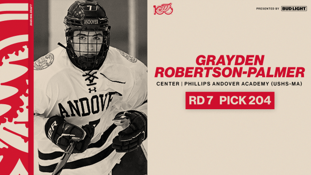 DET Grayden Robertson-Palmer Draft Card 2025