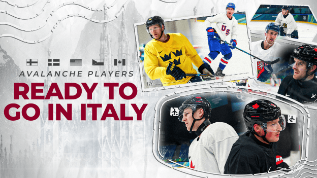 Avalanche Players Excited for Start of Men's Hockey Tournament at Olympic Winter Games Milano Cortina 2026