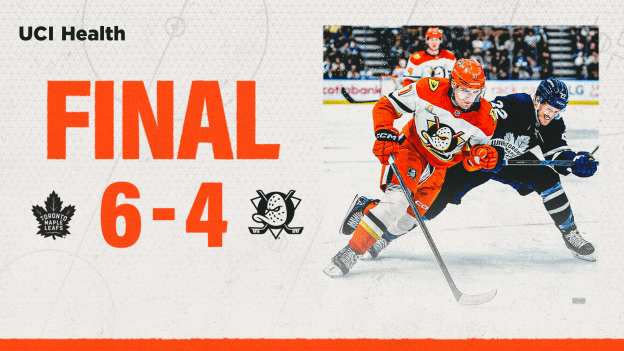 FINAL: Ducks Fall Short in The Six