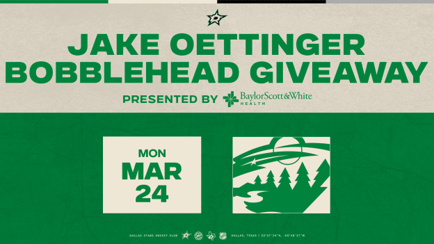 Jake Oettinger Bobblehead Giveaway