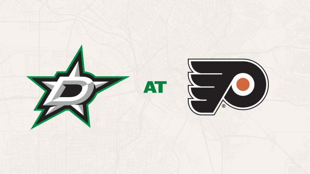 <center>Philadelphia Flyers<p>Sunday, Mar. 29 at 6:00 p.m. CT</p></center>