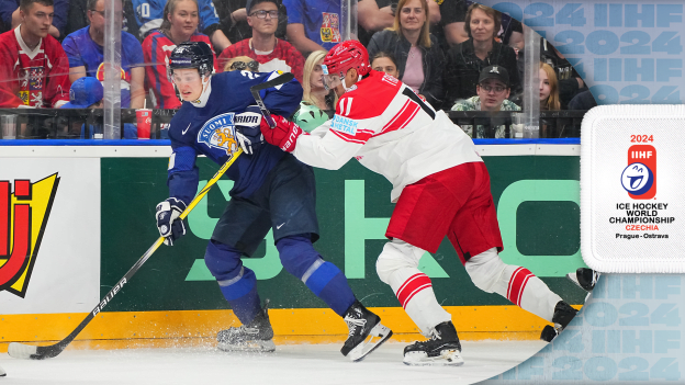 Oliver Kapanen and Finland defeat Denmark
