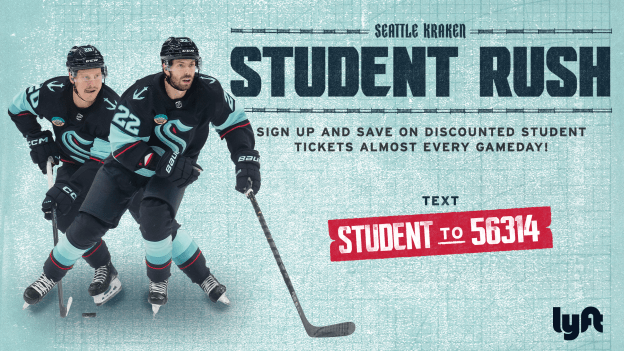 Seattle Kraken Student Rush Pres. by Lyft