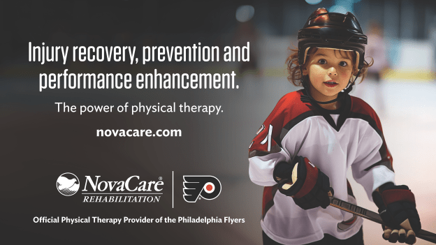 NovaCare Supports Flyers Youth Hockey