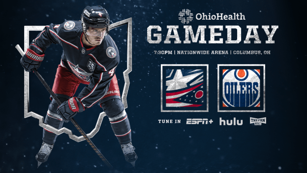 PREVIEW: Blue Jackets host Oilers for Hockey Fights Cancer Night