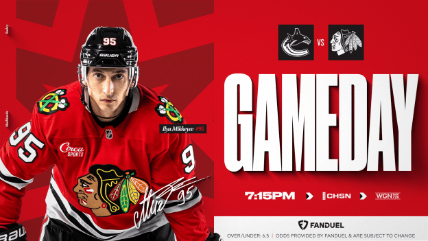 Blackhawks Face First Test Against Canucks