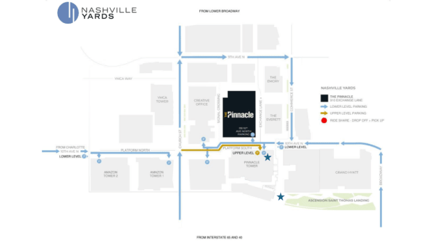 Ascension Saint Thomas Landing Parking
