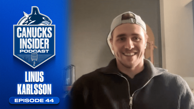Linus Karlsson joins Canucks Insider Podcast from the Road