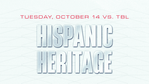 <b><h2>October 14  vs. TBL</h2><p>Hispanic Heritage Night</p></b><p style="color:#004bc9;">Special Ticket Package</p>