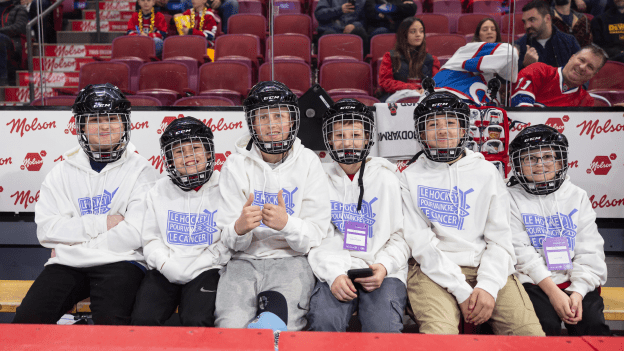 8 - Kids on bench -  Vitor Munhoz - NHLI via Getty Images