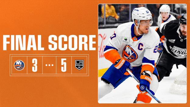 FINAL: Kings 5, Islanders 3