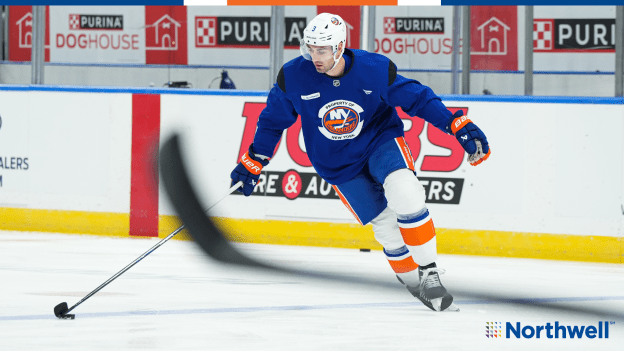 PHOTOS: Islanders Morning Skate Oct. 17 at St. Louis