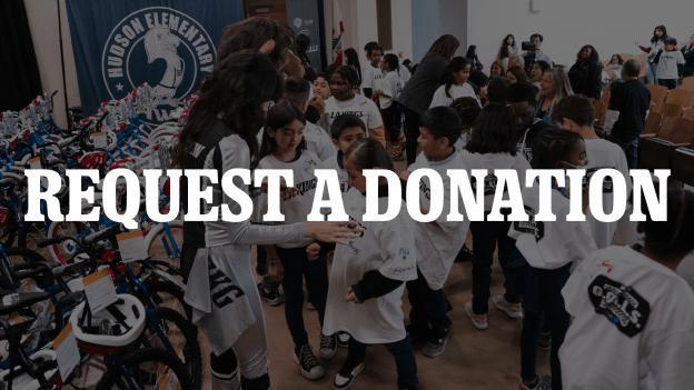 REQUEST A DONATION