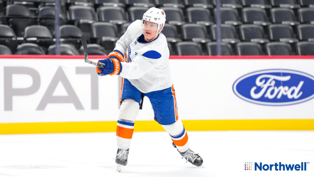 PHOTOS: Islanders Morning Skate Oct. 14 at Colorado