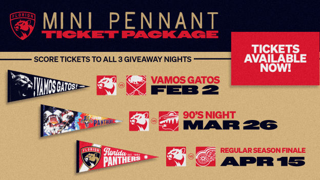 Mini Pennant Ticket Package