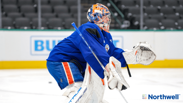 PHOTOS: Islanders Morning Skate Oct. 12 at Dallas