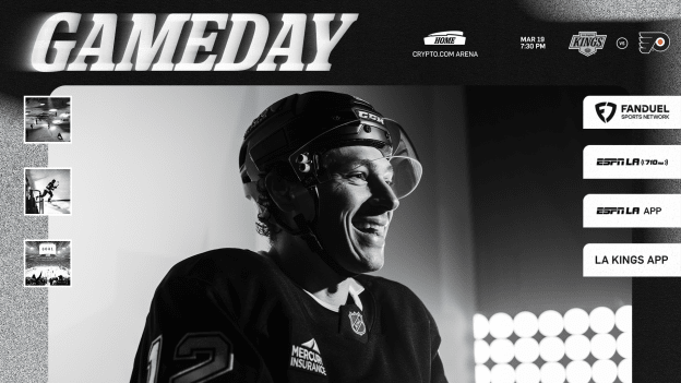GAMEDAY: LA Kings vs. Philadelphia Flyers