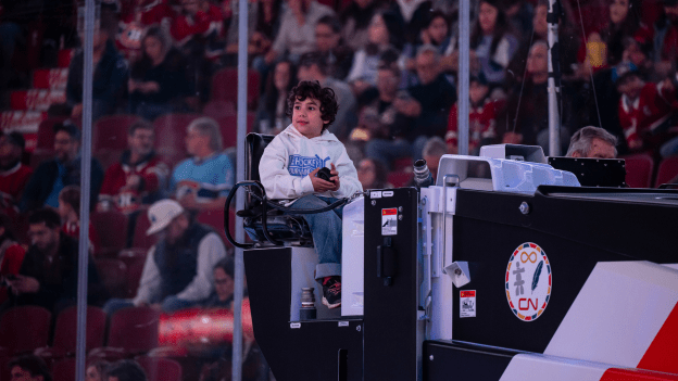 13 - Zamboni child - Matt Garies - NHLI via Getty Images