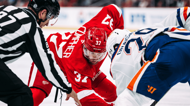 RECAP: Red Wings lose to Oilers in overtime, 3-2