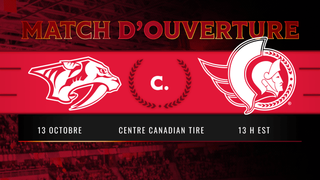 Les billets pour le matchs d'ouverture est en vente dès maintenant!