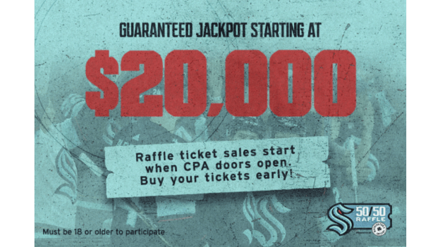 50/50 Raffle pres. by Washington's Lottery