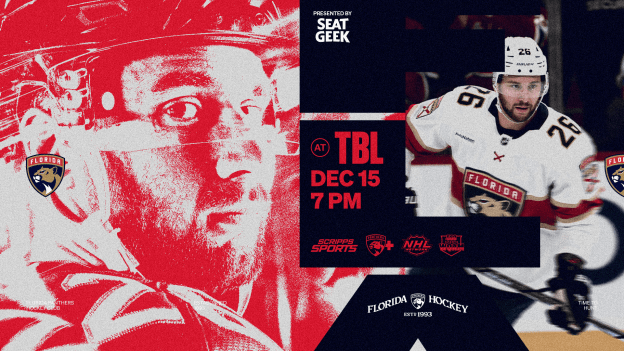 GAMEDAY: Panthers at Lightning