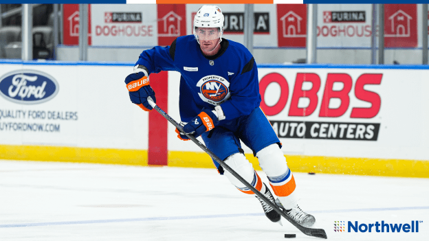 PHOTOS: Islanders Morning Skate Oct. 17 at St. Louis