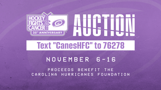 Hockey Fights Cancer Auction