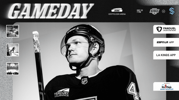 GAMEDAY: LA Kings vs. Seattle Kraken