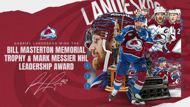Landeskog Captures Both Bill Masterton and Mark Messier Honors
