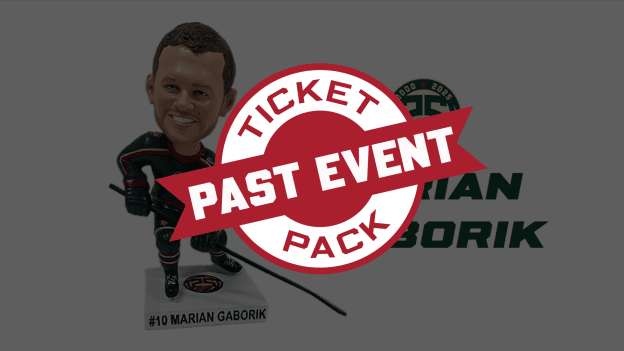 Anniversary Bobblehead Ticket Pack - Gaborik