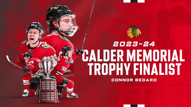 Bedard Named Finalist for the 2023-24 Calder Trophy
