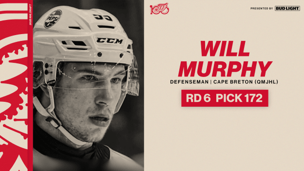 DET Will Murphy Draft Card 2025