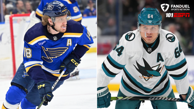 TONIGHT: Blues vs. Sharks - 7 p.m.