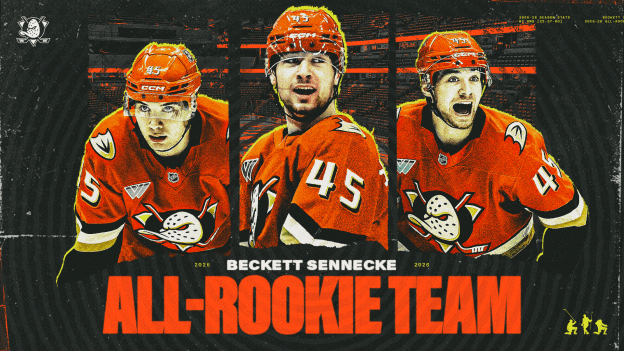 Sennecke Named to NHL All-Rookie Team