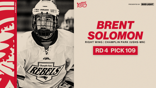DET Brent Solomon Draft Card 2025