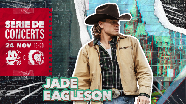 Série de concerts des Sénateurs 1ère partie : Jade Eagleson - 24 novembre