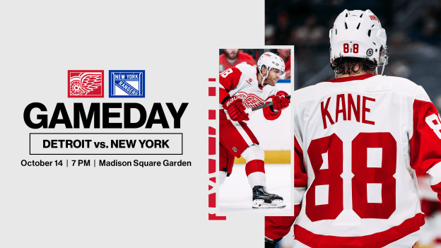 LIVE: Red Wings at Rangers