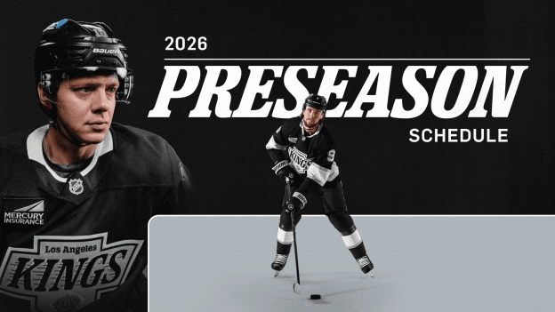 LA Kings Announce 2026 Preseason Game Schedule 