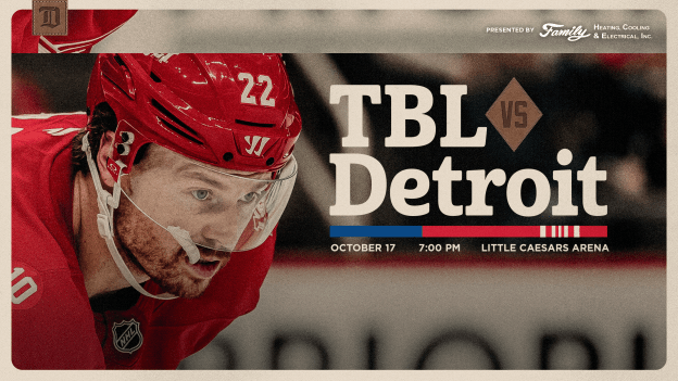 Gameday: Lightning vs. Red Wings