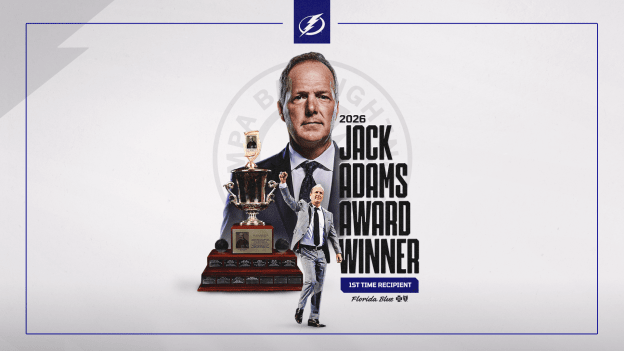 Cooper named winner of 2026 Jack Adams Award 