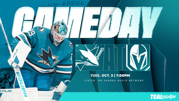 Game Preview: Sharks at Golden Knights Preseason