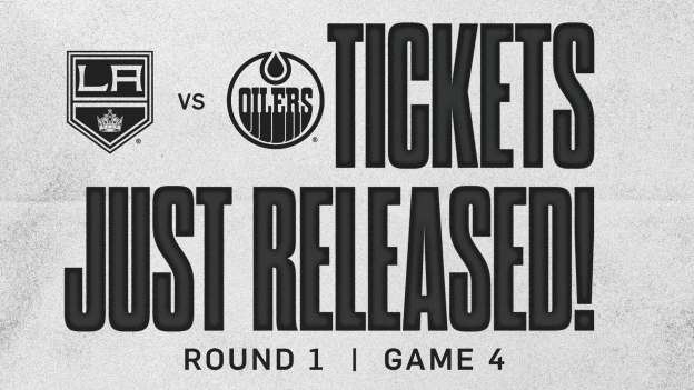 Additional tickets have just been released for Game 4 of the Playoffs!
