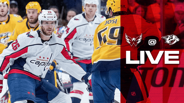 LIVE: Capitals @ Predators