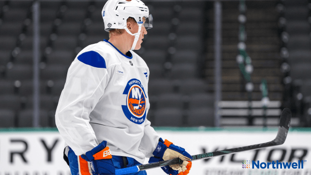 PHOTOS: Islanders Morning Skate Oct. 12 at Dallas