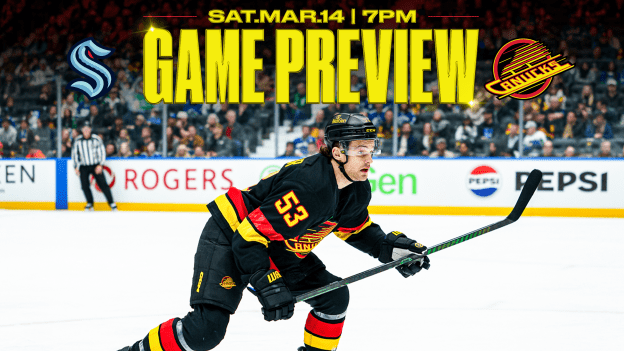 Canucks Host Kraken on Saturday Night as Homestand Continues