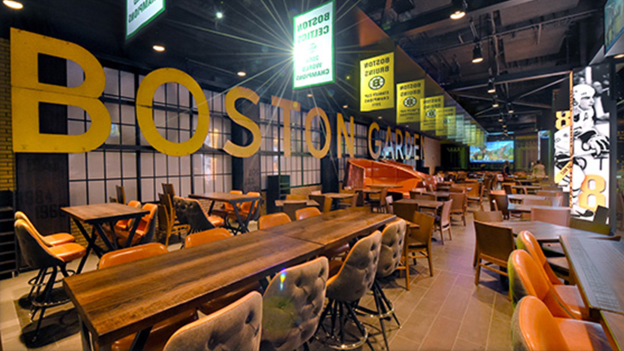 TD Garden's premiere, members-only restaurant and bar that features: